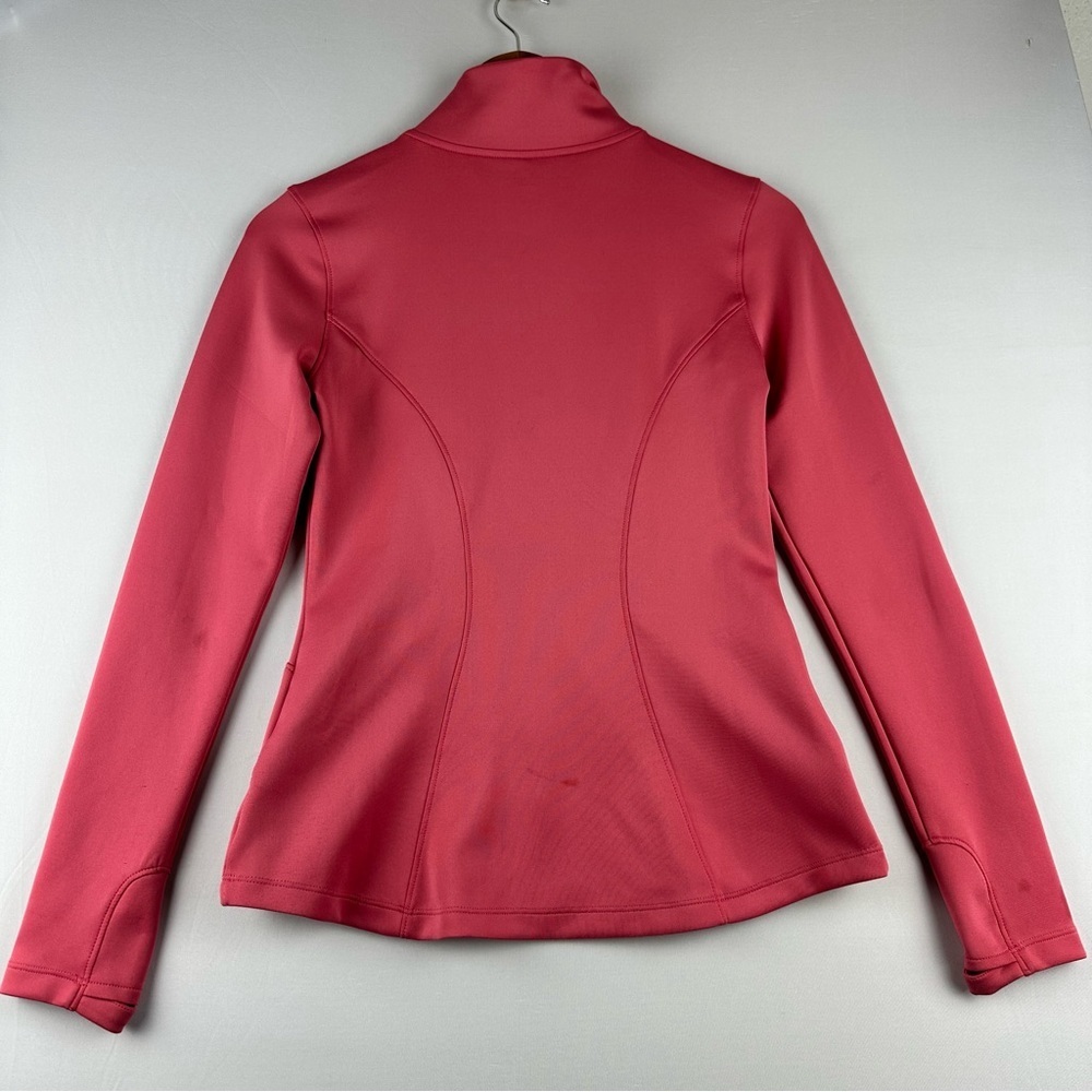 Apana Zip Up Jacket Pink Athletic Yoga Lightweight Fitted - Picture 3 of 14